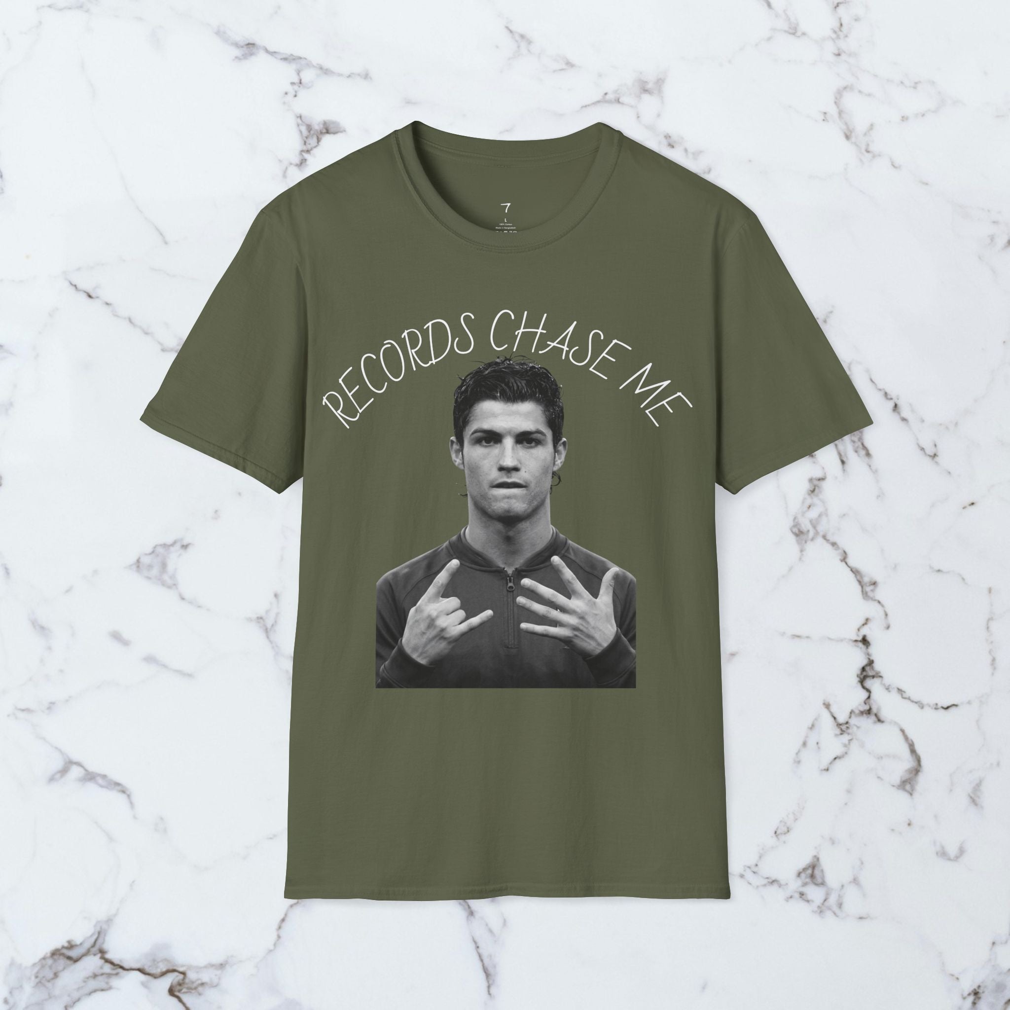 RECORDS CHASE ME Graphic Tee